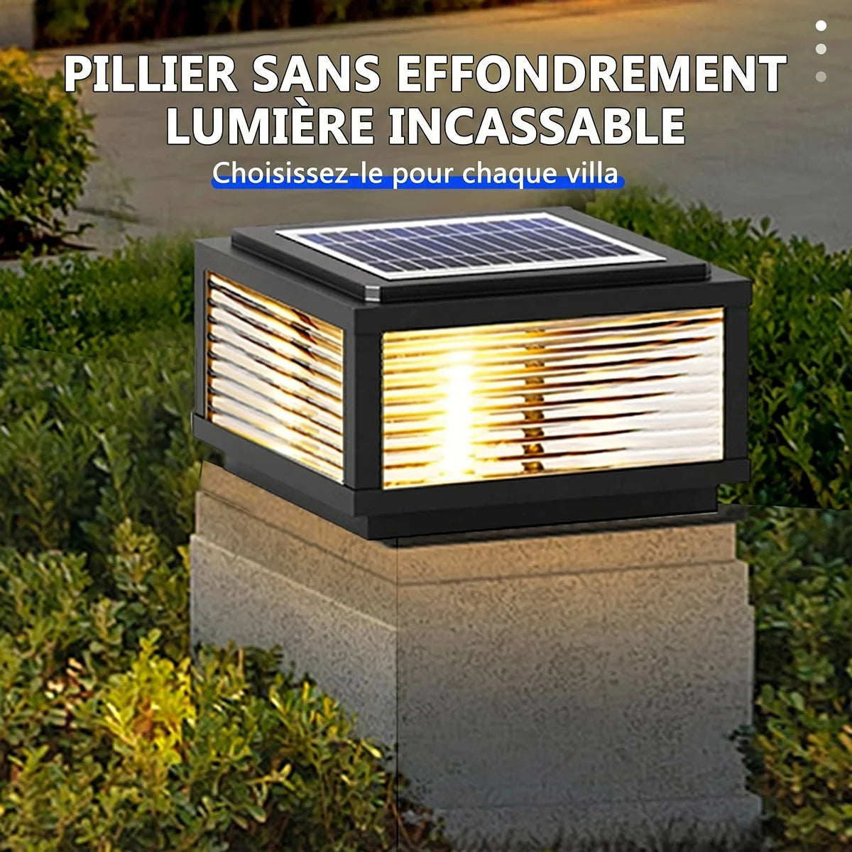 GlowLanta - Lanterne Solaire Extérieure