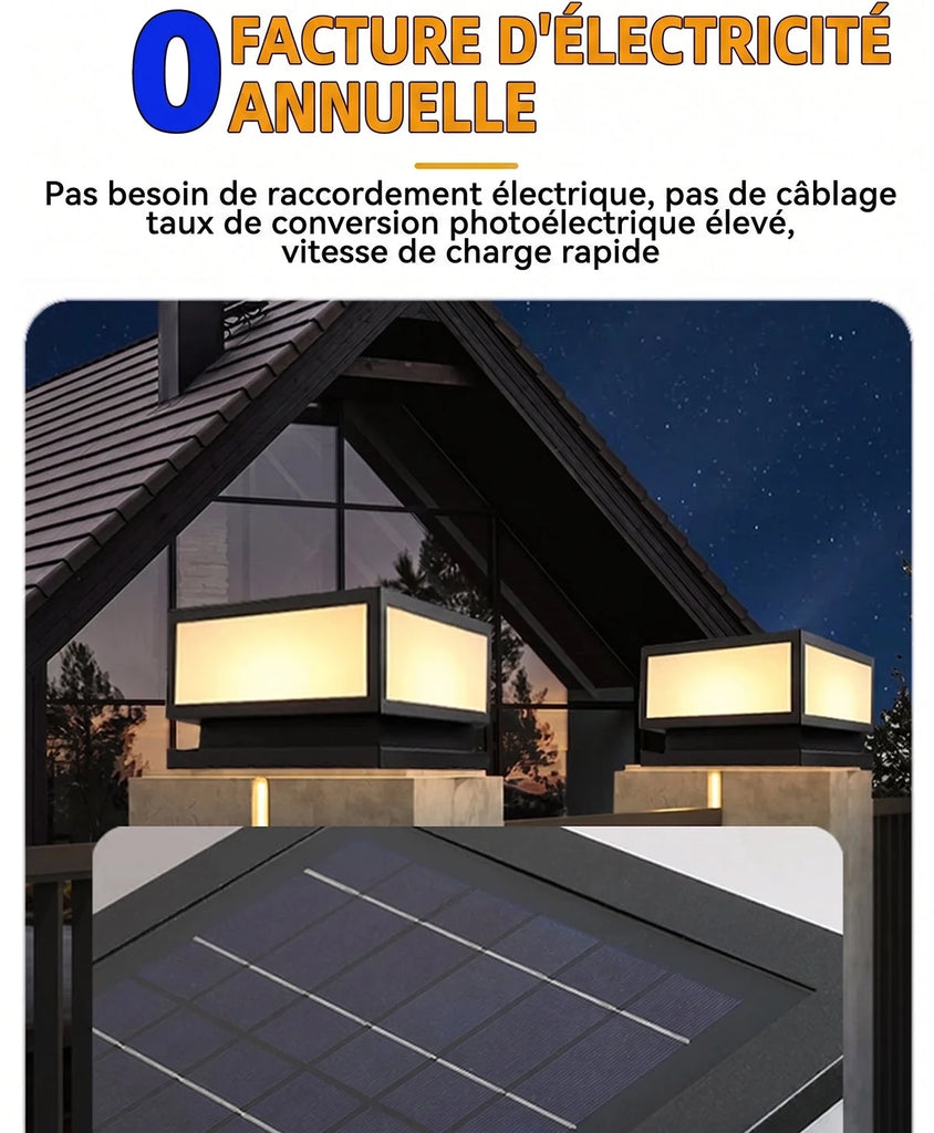 GlowLanta - Lanterne Solaire Extérieure
