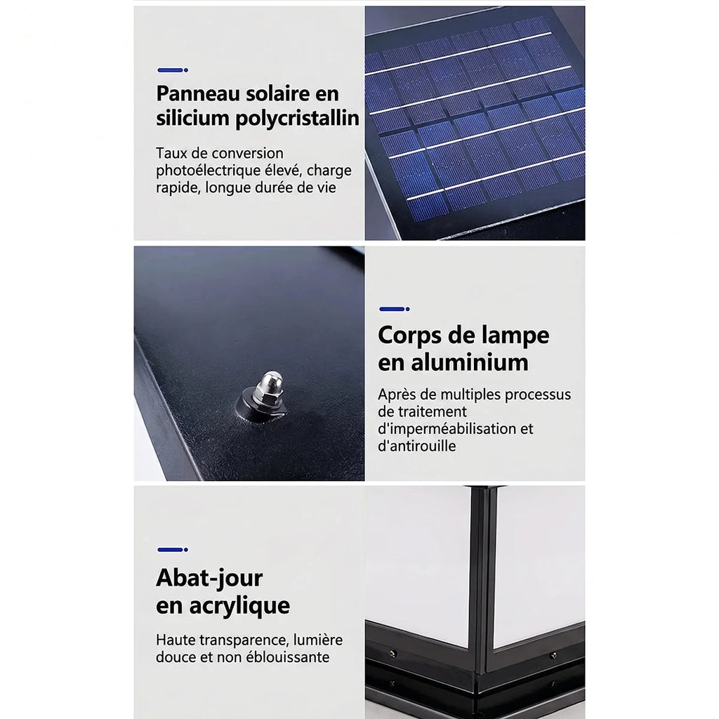 GlowLanta - Lanterne Solaire Extérieure