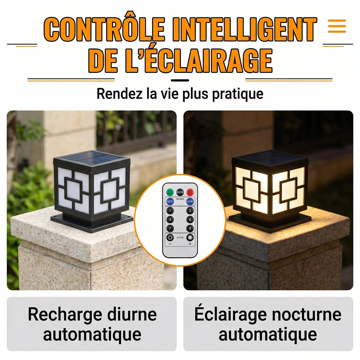 GlowLanta - Lanterne Solaire Extérieure