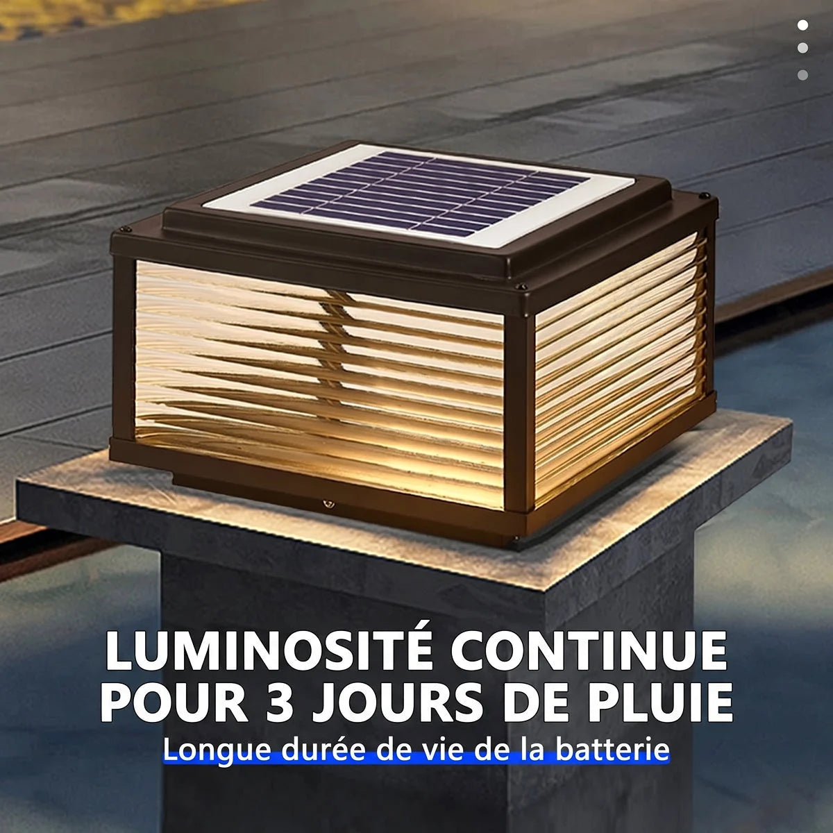 GlowLanta - Lanterne Solaire Extérieure