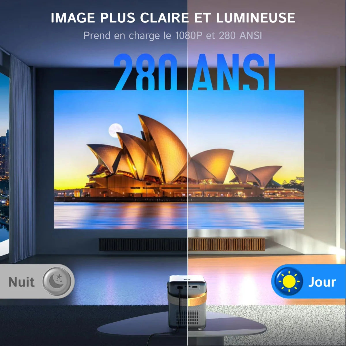 BeamMaxi - Vidéoprojecteur Ultra Courte Focale