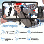 ClipVoxi - Microphone Cravate Sans Fil