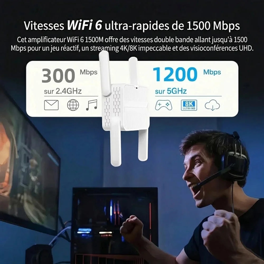 LinkVitesse - Amplificateur Wi-Fi