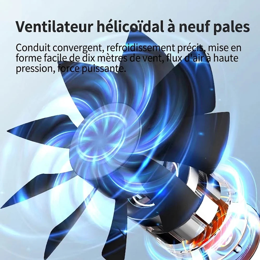 BreeziMist - Ventilateur Portable