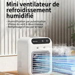 BreeziMist - Ventilateur Portable