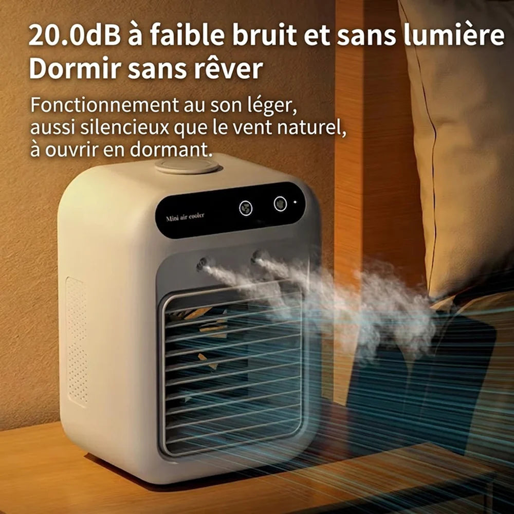 BreeziMist - Ventilateur Portable