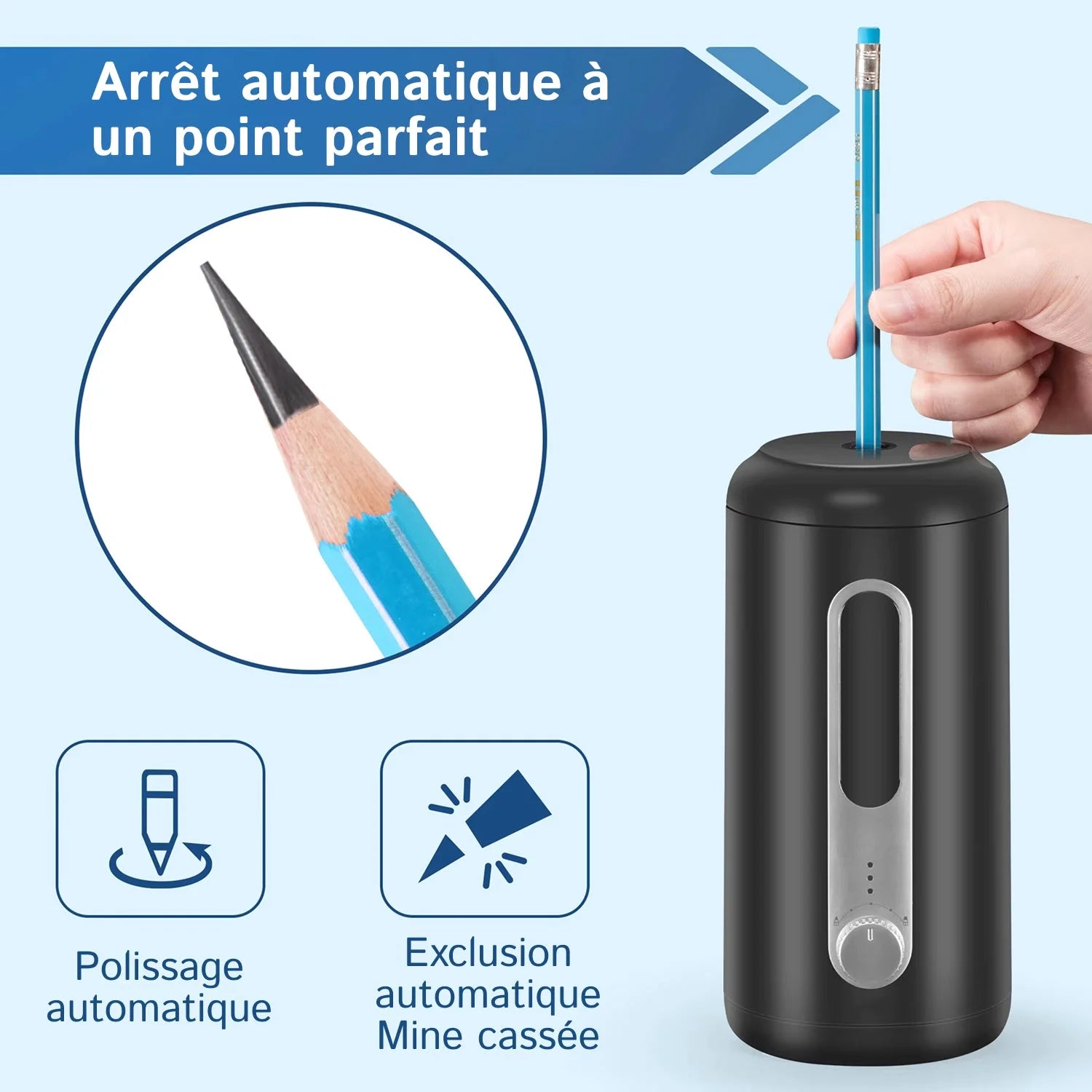 CrayoFlex - Taille-Crayon Electrique