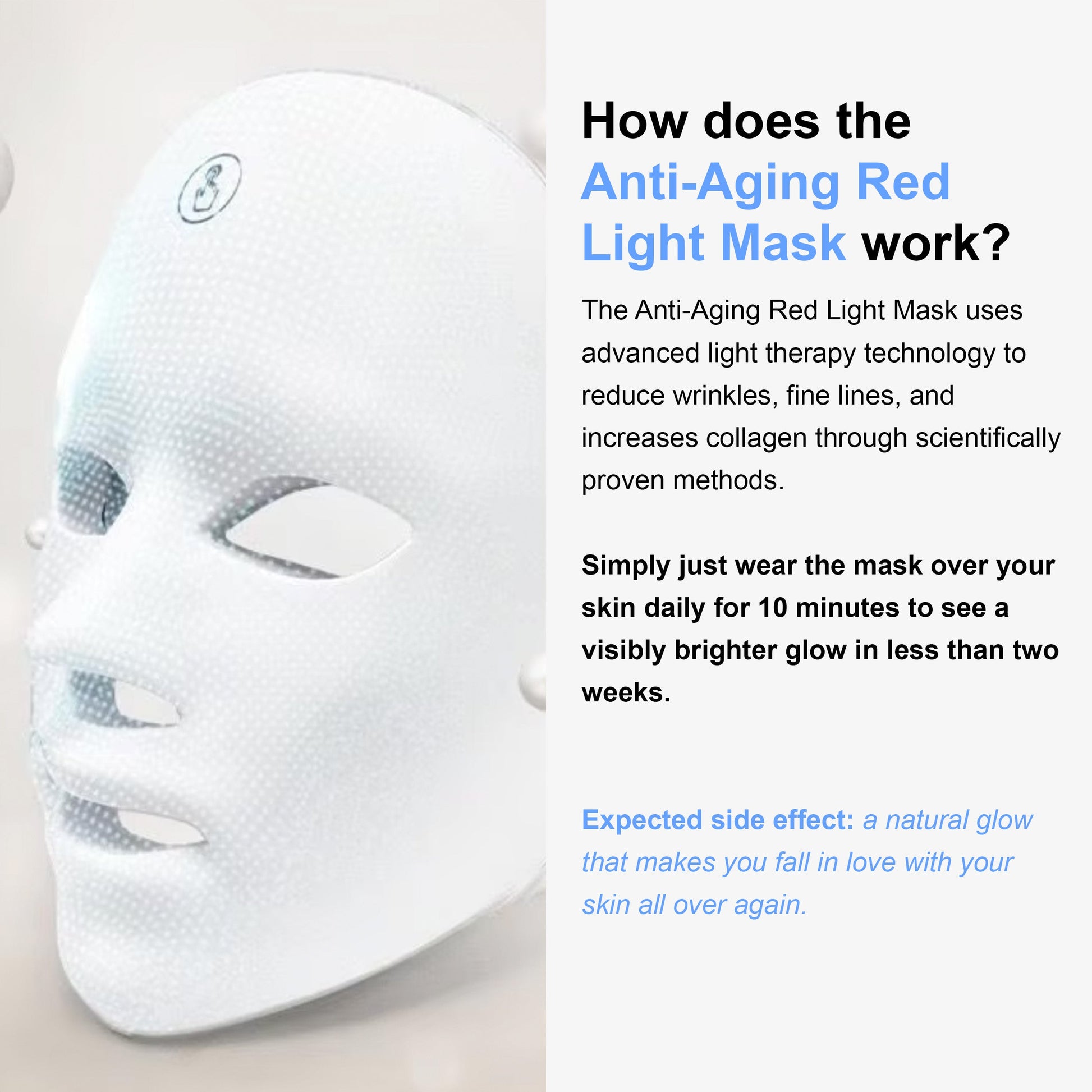 Anti-Aging Red Light Mask