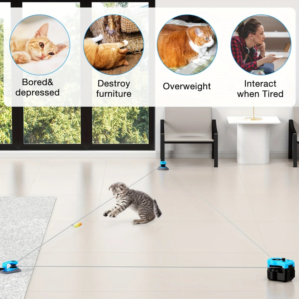 PurrChasix - Jouet Interactif Chat