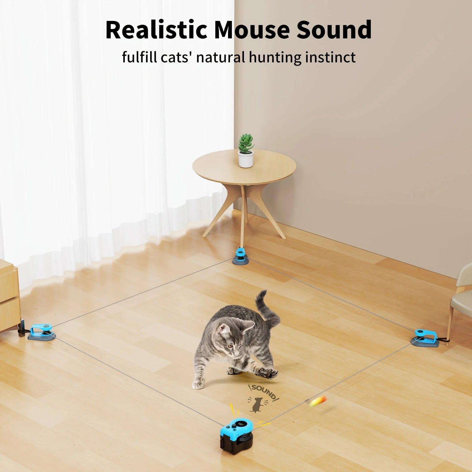 PurrChasix - Jouet Interactif Chat
