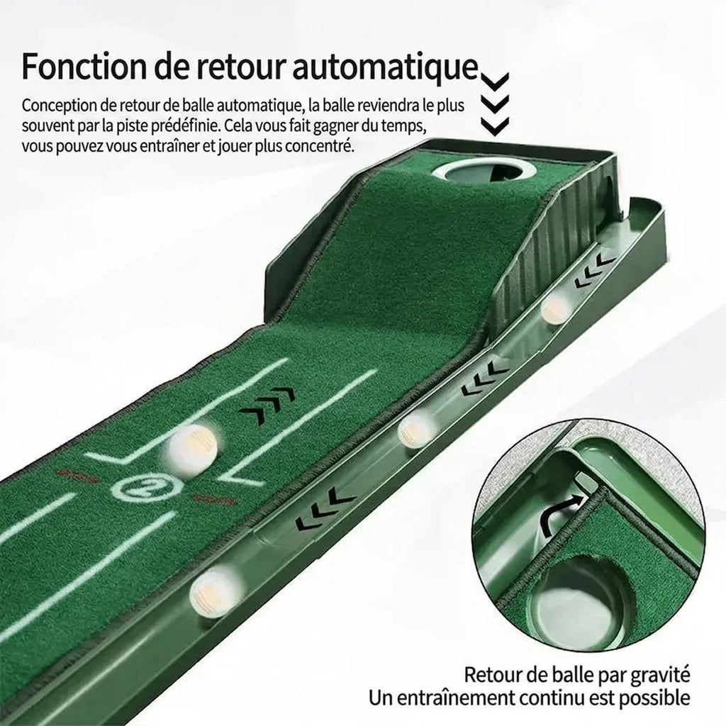 PuttGravi - Tapis Practice Golf