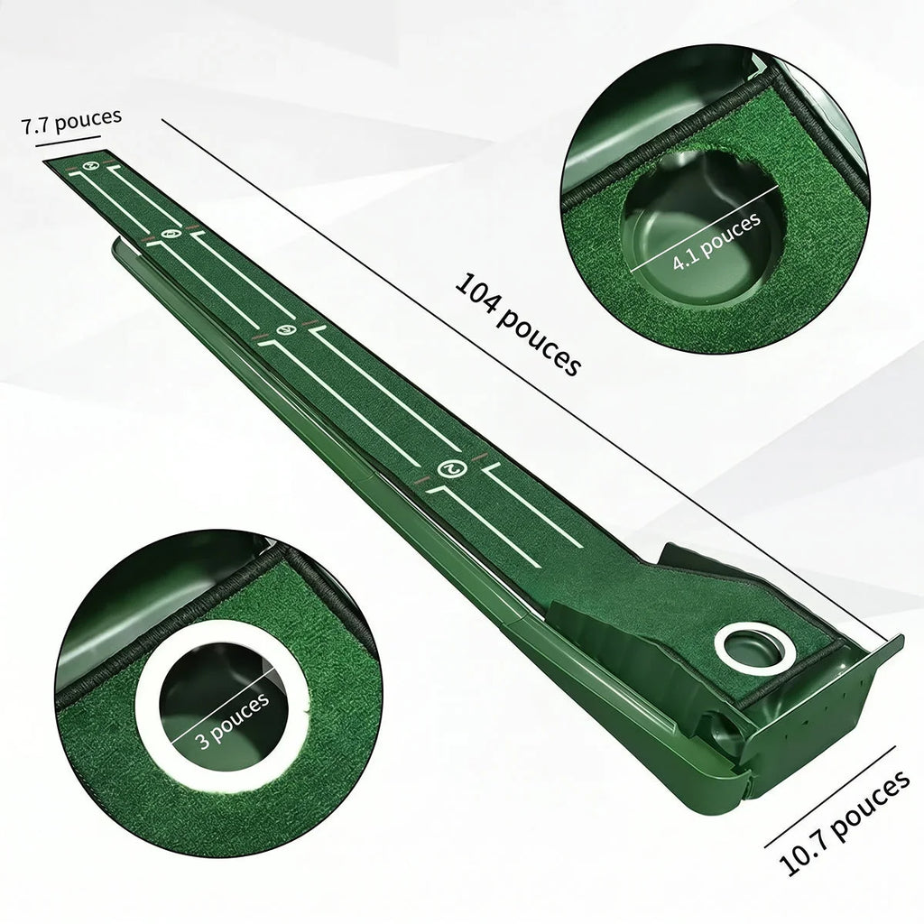 PuttGravi - Tapis Practice Golf