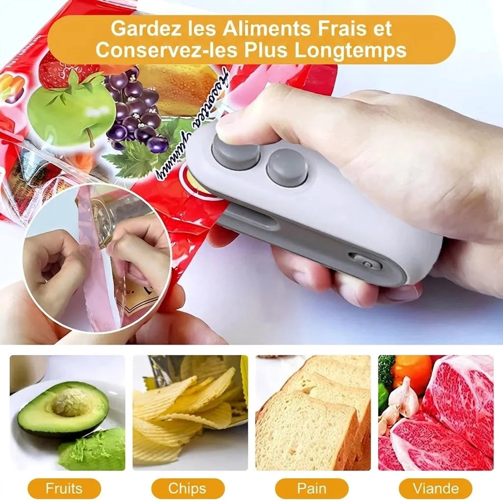 SealSnap - Scelleur Alimentaire Portable
