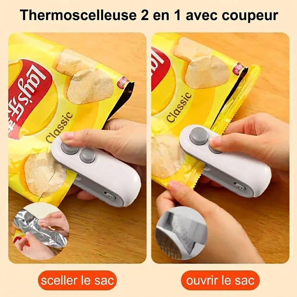 SealSnap - Scelleur Alimentaire Portable