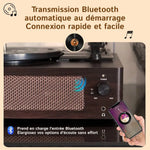 VinySpin - Tourne Disque Bluetooth