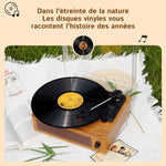 VinySpin - Tourne Disque Bluetooth