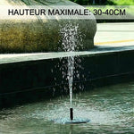 FloatSun - Fontaine Solaire Jardin