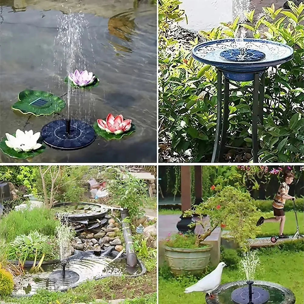 FloatSun - Fontaine Solaire Jardin