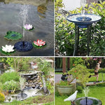 FloatSun - Fontaine Solaire Jardin