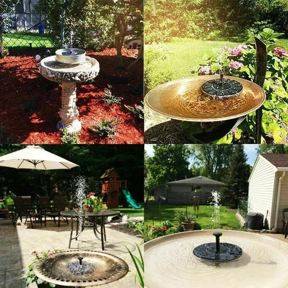 FloatSun - Fontaine Solaire Jardin