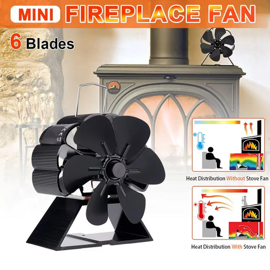 StoveBreeze - Ventilateur Poêle