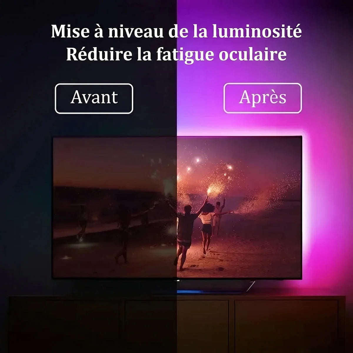 AmbiSleep - Ruban Led Tv