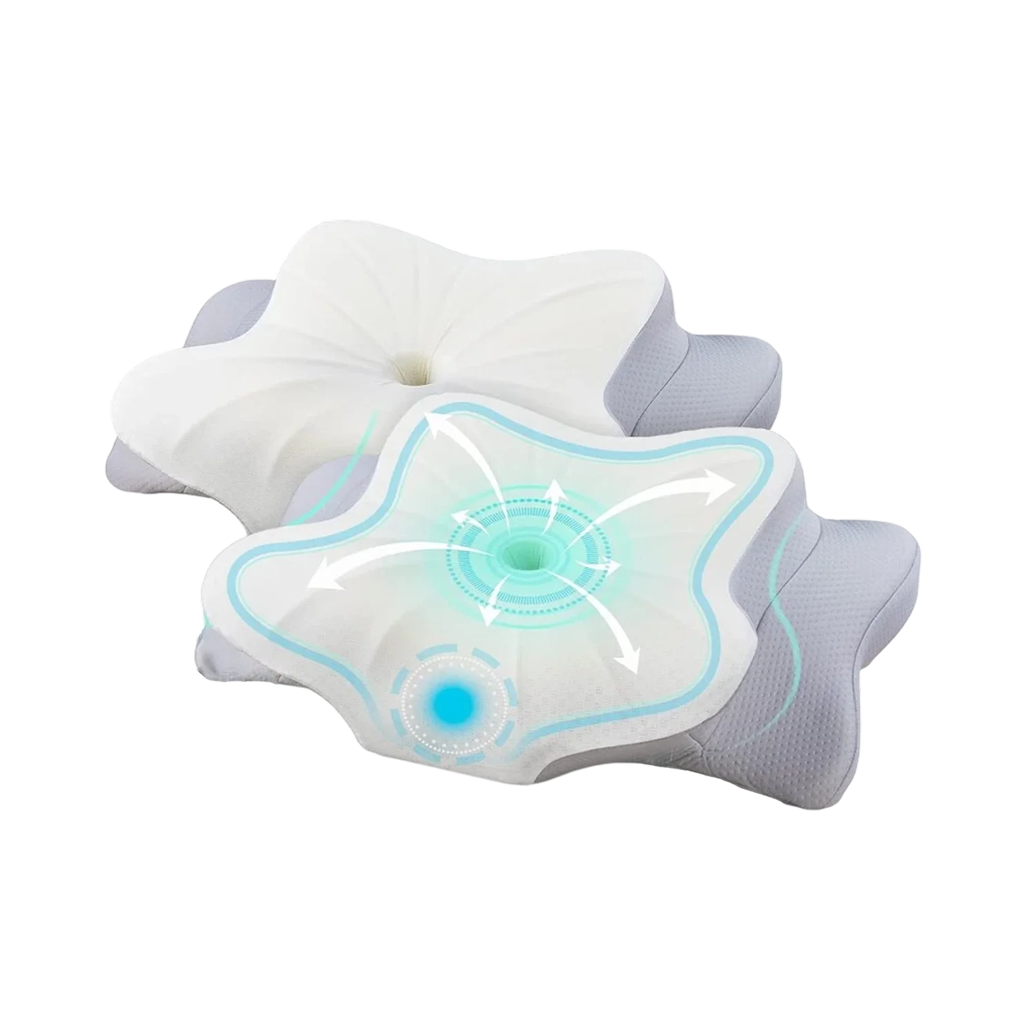 CerviLuxe - Oreiller Cervical Ergonomique