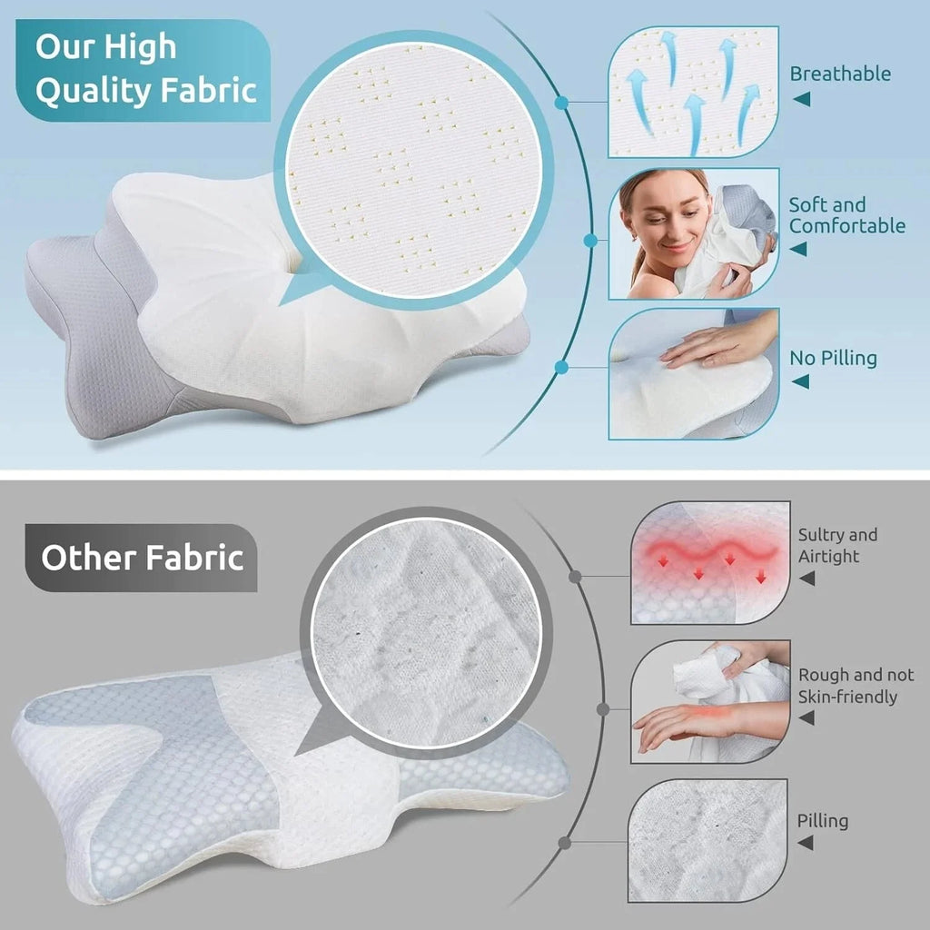 CerviLuxe - Oreiller Cervical Ergonomique