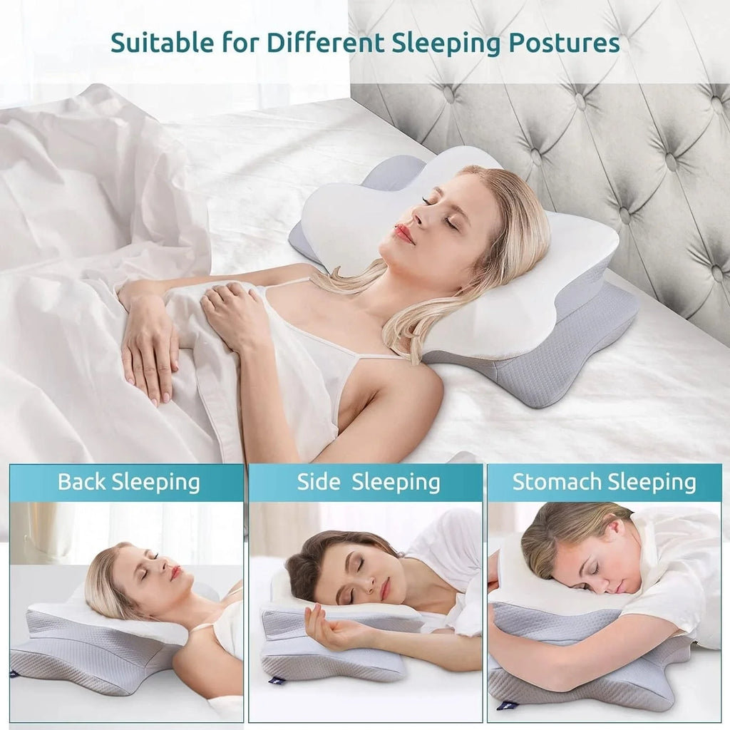 CerviLuxe - Oreiller Cervical Ergonomique