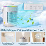 CooliMist - Mini Climatiseur Portable