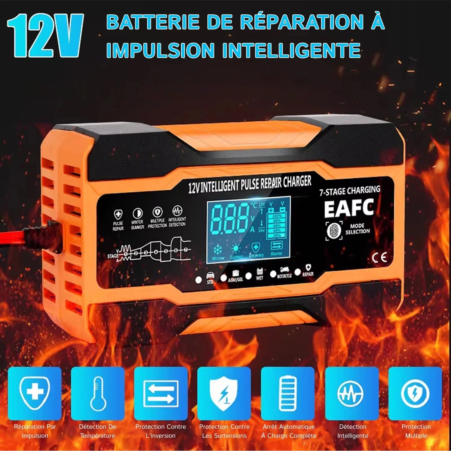 VehiZap - Chargeur Batterie Voiture