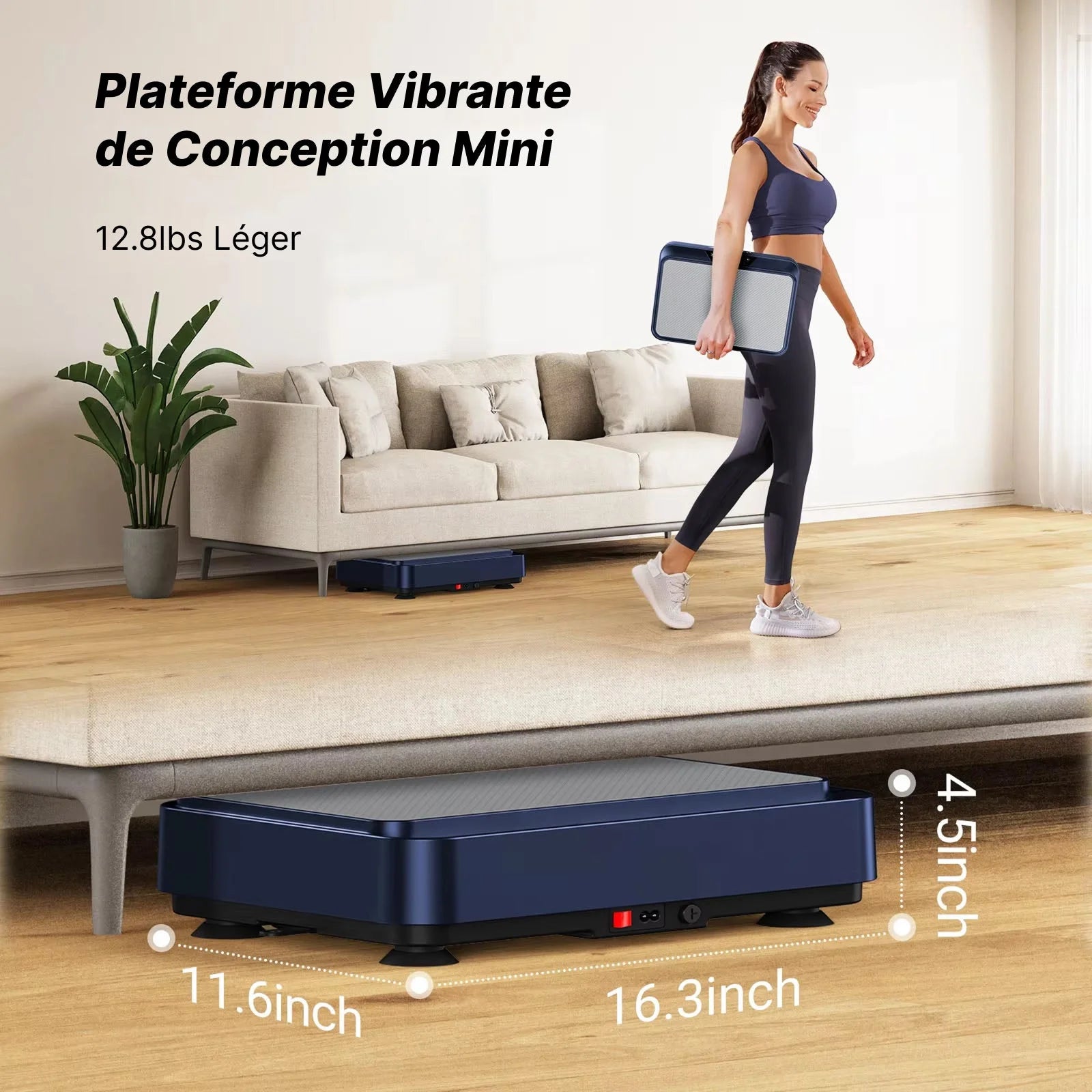 VibePlate - Plateforme Vibrante Fitness