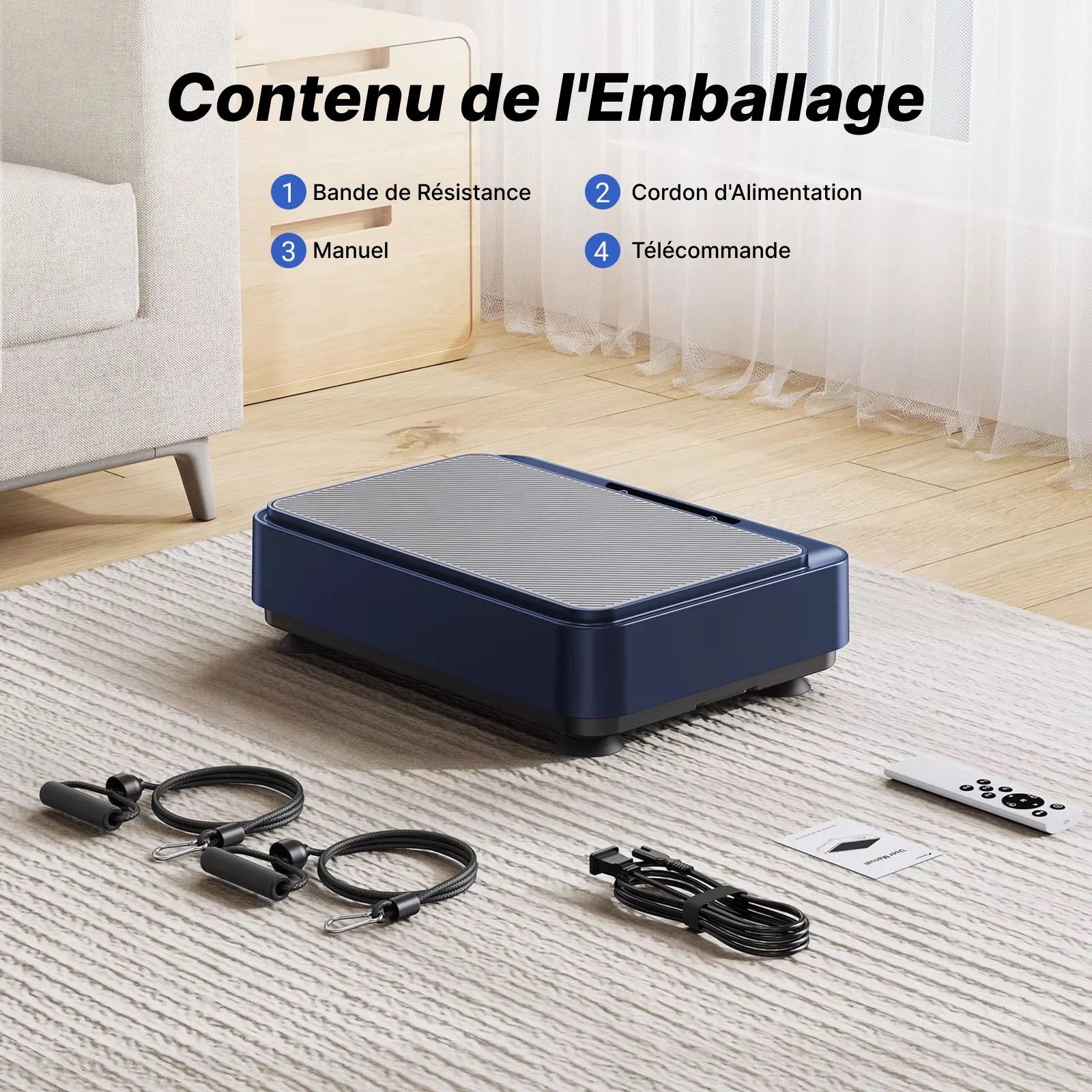 VibePlate - Plateforme Vibrante Fitness