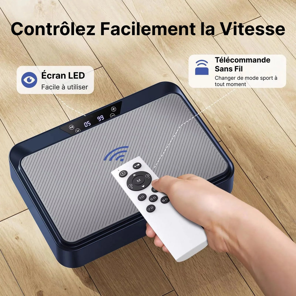 VibePlate - Plateforme Vibrante Fitness