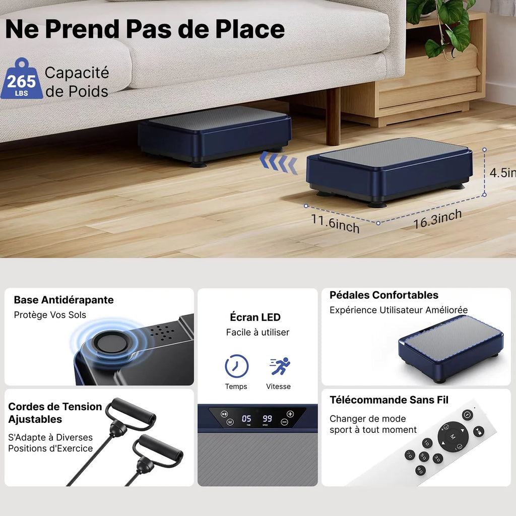 VibePlate - Plateforme Vibrante Fitness