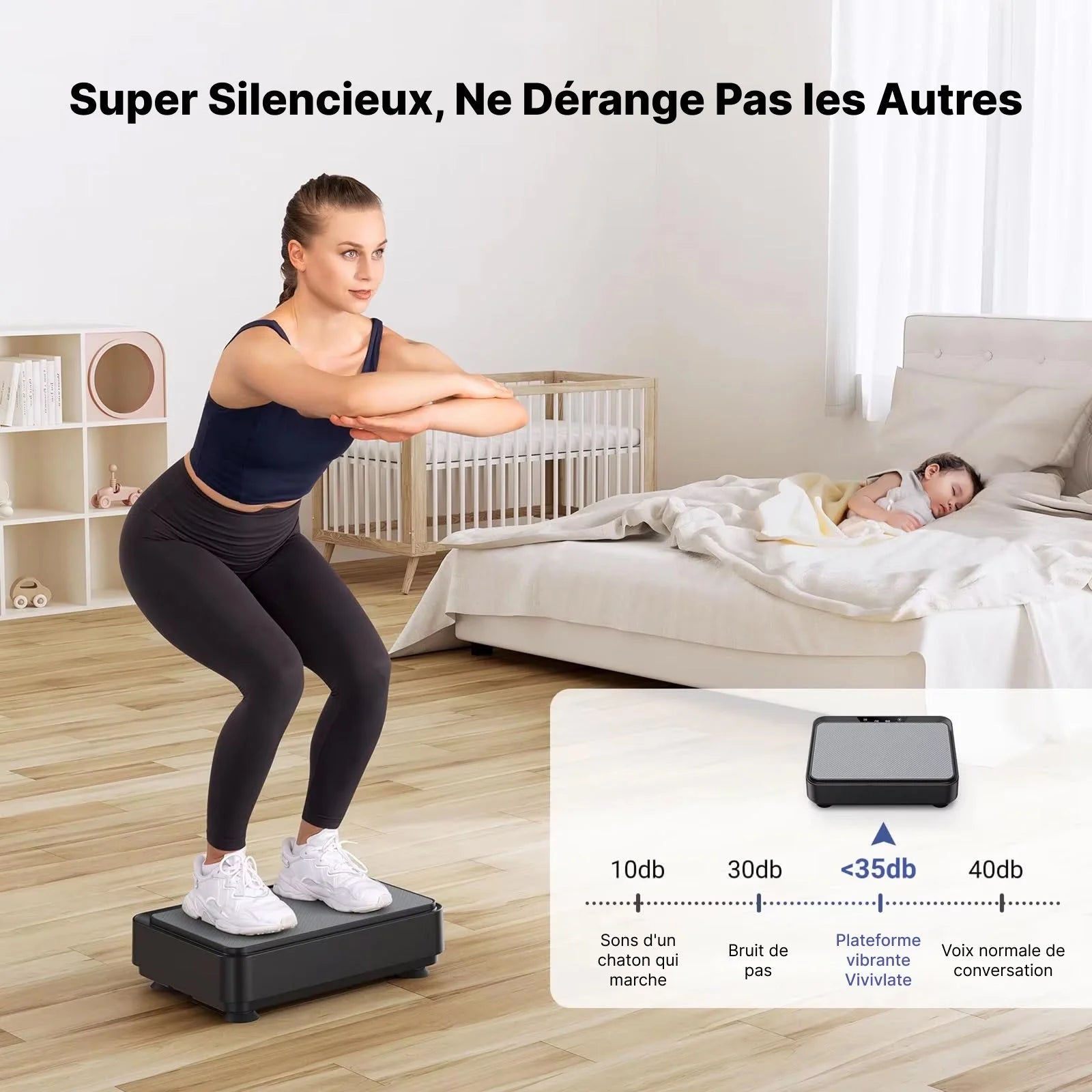 VibePlate - Plateforme Vibrante Fitness