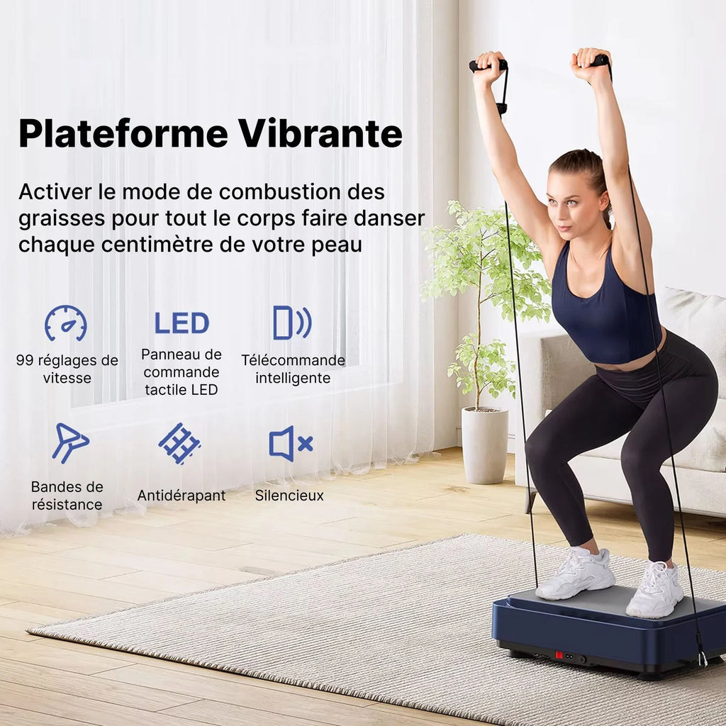 VibePlate - Plateforme Vibrante Fitness