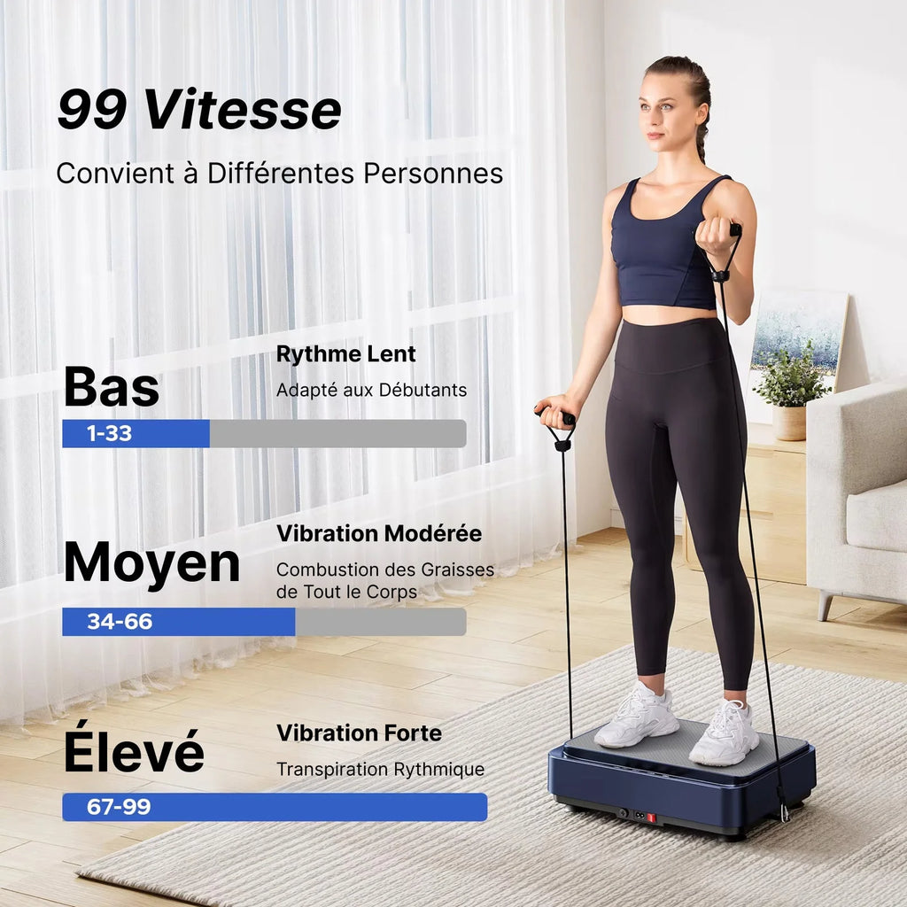 VibePlate - Plateforme Vibrante Fitness