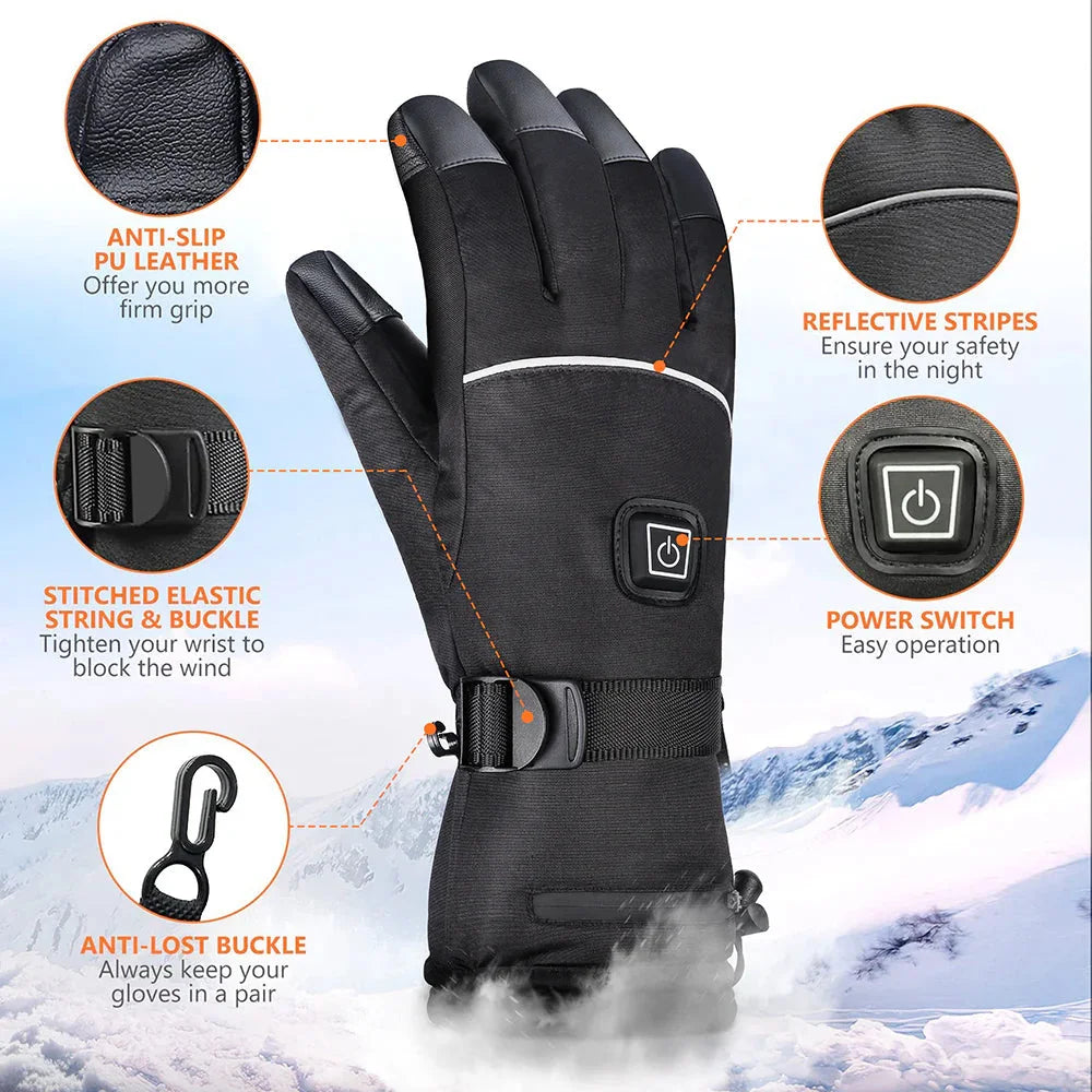 WarmSkiX - Gants Chauffants