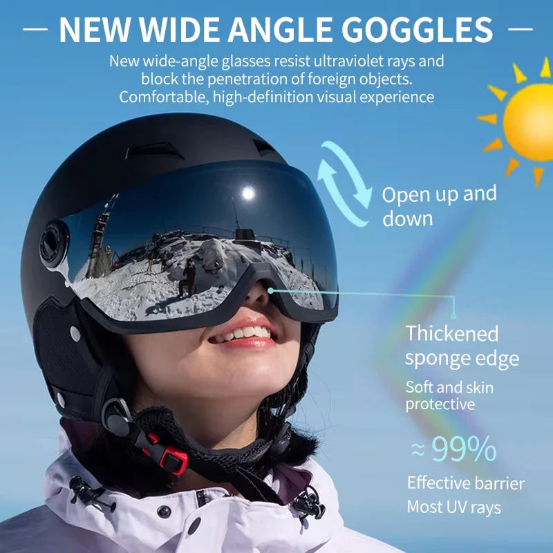 GlideSafe - Casque De Ski