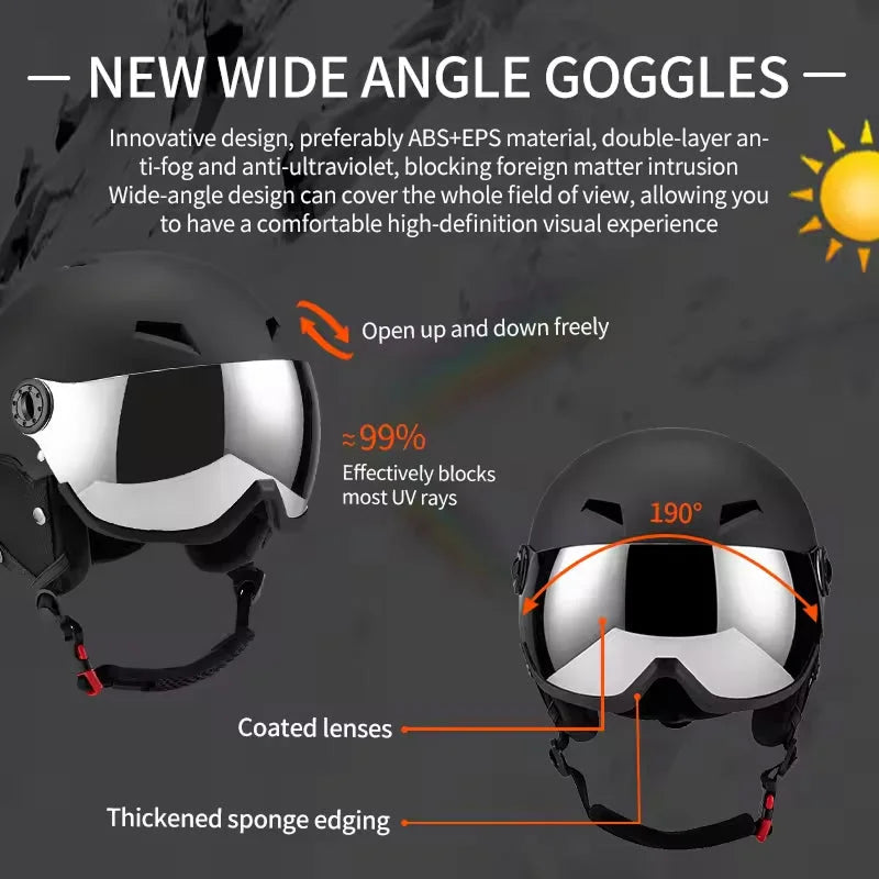 GlideSafe - Casque De Ski