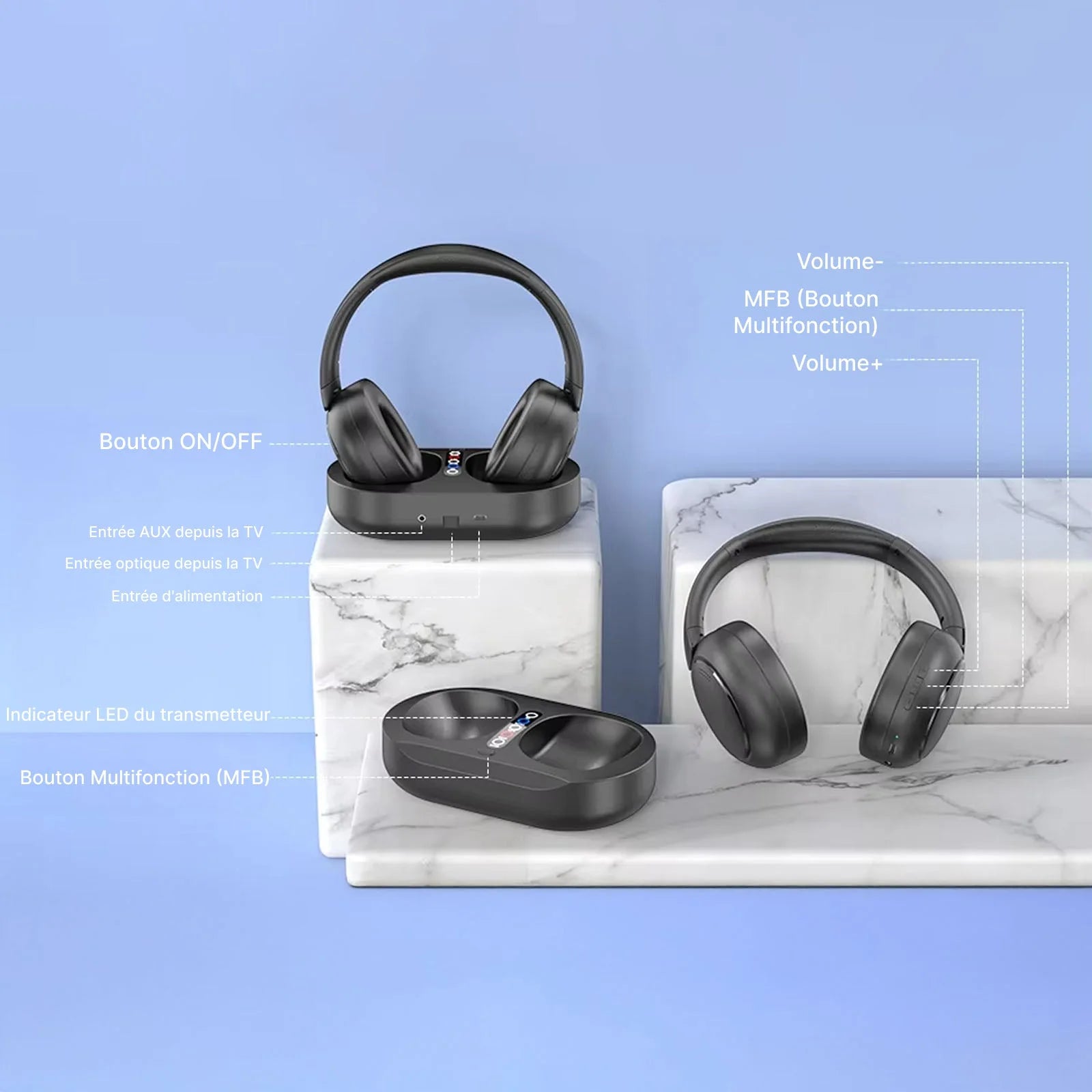 ClearTune - Casque Sans Fil