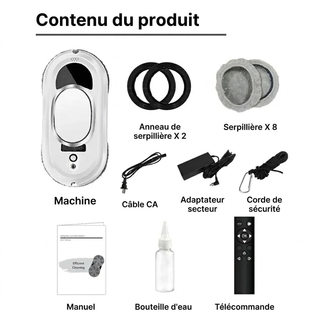 CleanVitra - Robot Lave Vitre