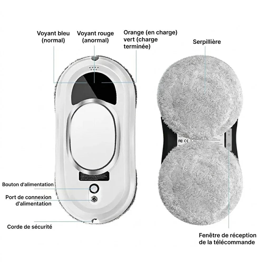 CleanVitra - Robot Lave Vitre