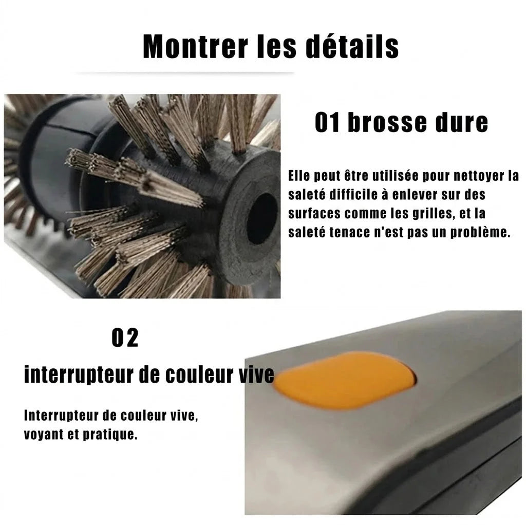 VapoGrill - Brosse Barbecue Vapeur