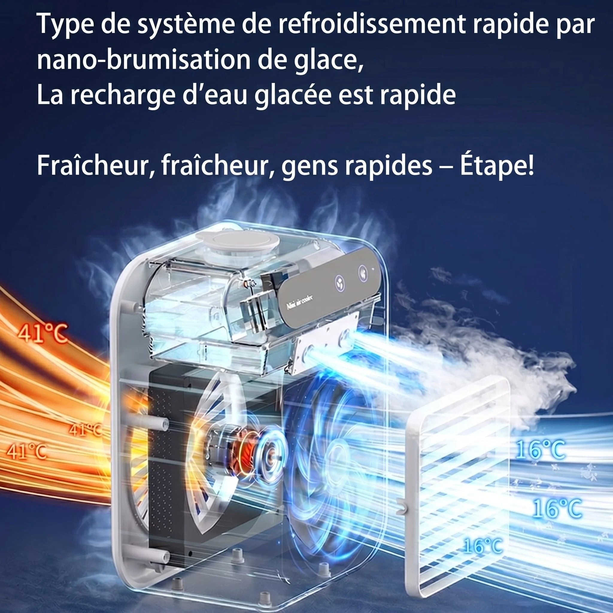 FrostBreezi - Climatiseur Portable